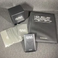 Yugioh 1996 Vintage Deck Box Sleeves Calculator Card Binder Official Konami - Image 1