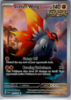 Slither Wing 203/182 SV Paradox Rift Illustration Rare Pokemon NM - Image 1