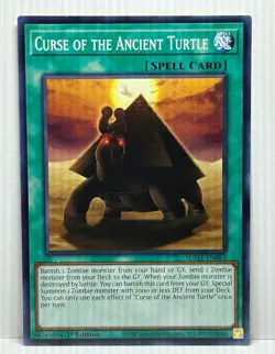 Yugioh! Curse Of The Ancient Turtle Suda-En083 Common Near Mint!! - Image 1