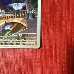 Pokemon TCG Lampent Rare Holo WHT 102/086 EN 2025 Stage 1 HP 80 - Image 3