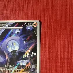 Pokemon TCG Lampent Rare Holo WHT 102/086 EN 2025 Stage 1 HP 80 - Image 4