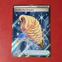 Pokemon TCG Chaos Rising 109/086 Jumbo Ice Cream Ultra Rare Item NM - Image 1