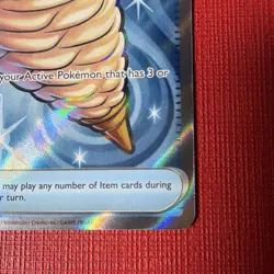 Pokemon TCG Chaos Rising 109/086 Jumbo Ice Cream Ultra Rare Item NM - Image 3
