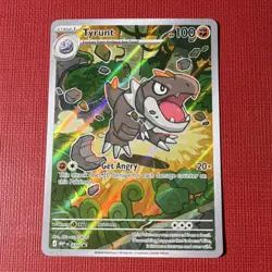 Nintendo Pokemon TCG Tyrunt 070 POR Holo Stage 1 100 HP NM - Image 1