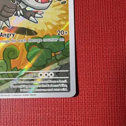 Nintendo Pokemon TCG Tyrunt 070 POR Holo Stage 1 100 HP NM - Image 3