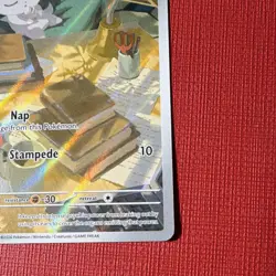 Pokemon TCG Espurr Illustration Rare Holo EN 095/088 HP60 POR NM - Image 3