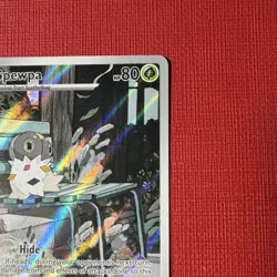 Pokemon TCG Spewpa Illustration Rare Full Art Holo POR 089/088 NM - Image 4