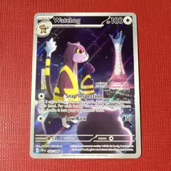 Watchog 097/086 - Chaos Rising - Illustration Rare - Pack Fresh NM - Image 1