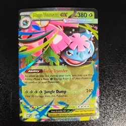 MEGA VENUSAUR ex ME013 Mega Evolution Black Star Promo Pokemon TCG Near Mint - Image 1