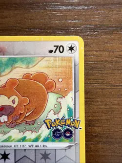 Bidoof (Peelable Ditto) 059/078 Pokemon GO Reverse Holo - Image 3