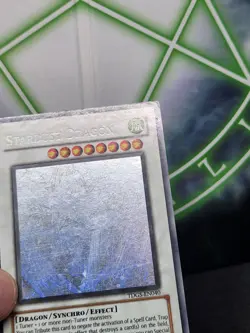 Yugioh Stardust Dragon TDGS-EN040 Ghost Rare LP - Image 3