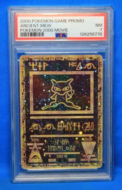 2000 POKEMON GAME PROMO Ancient Mew PSA 7 # 126256778 POKEMON 2000 MOVIE PROMO - Image 1
