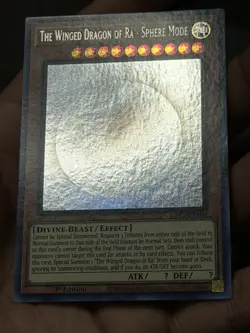 Yu-Gi-Oh The Winged Dragon of Ra Sphere Mode Ghost Rare 1st Ed GFP2-EN180 NM - Image 4