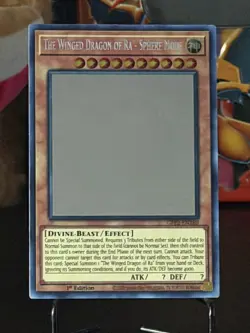 Yu-Gi-Oh The Winged Dragon of Ra Sphere Mode Ghost Rare 1st Ed GFP2-EN180 NM - Image 5