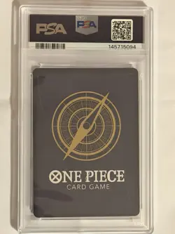 2025 One Piece Monkey D. Luffy Treasure Rare #OP11-058 PSA 10 GEM MINT - Image 2