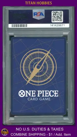 Shanks 004 3rd Anniversary-Silver One Piece Japanese PSA 10 - Image 2