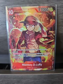 MONKEY.D.LUFFY (TREASURE BOOSTER SET) ST10-006 NM - Image 1