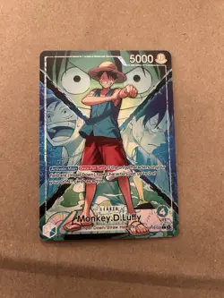 One Piece OP16-022 Monkey D Luffy Alt Art Leader - Image 1