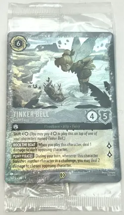 #11/P3 Tinker Bell Giant Fairy GLITTER FOIL PROMO 2025 Disney Lorcana SEALED/NEW - Image 1
