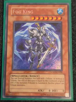 Yugioh Fog King LODT-EN098 Secret Rare NM Original Print - Image 1
