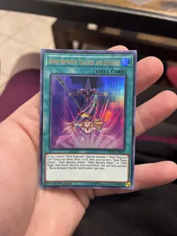 Yugioh Bond Between Teacher And Student DUPO-EN017 Ultra Rare 1st Ed LP - Image 3