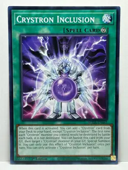 Yugioh! Crystron Inclusion Suda-En061 Common Near Mint!! - Image 1