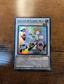 Lollipo Yummy Way JUSH-EN021 Super Rare Justice Hunter Yugioh 1st Edition NM - Image 1