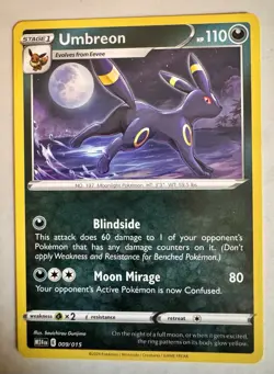Umbreon 009/015 M24EN | McDonald's Promos 2024 | Pokemon Card TCG | M24 - Image 1
