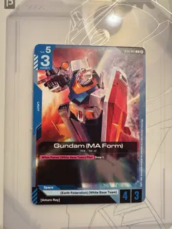 English Gundam Card Game Beta - Gundam (MA Form) ST01-002 - Image 1