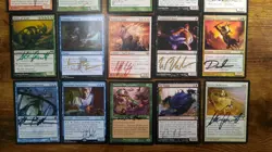 MTG Lot of *Artist Signed* Cards From Various Sets All English - Image 2