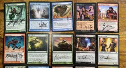 MTG Lot of *Artist Signed* Cards From Various Sets All English - Image 3
