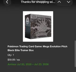 Pokemon TCG - Pitch Black Pokemon Center ETB x2 - PREORDER CONFIRMED - Image 2