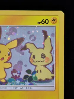 Pokemon Pikachu Mimikyu SM162 Sun & Moon Team Up Blister Pack Promo Near Mint - Image 3