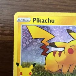 Pokemon Pikachu SWSH039 Black Star Promo Holo Card Near Mint - Image 2