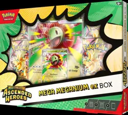 Pokemon Ascended Heroes Mega Maganium Ex Box Factory Sealed - Image 1