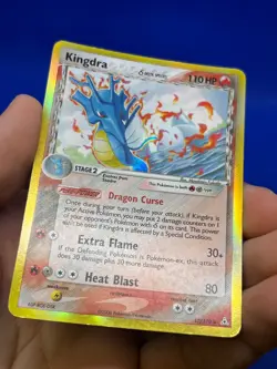 VTG 2006 Pokemon Holon Phantoms Kingdra Delta Species 10/110 Holo Rare MP - Image 4