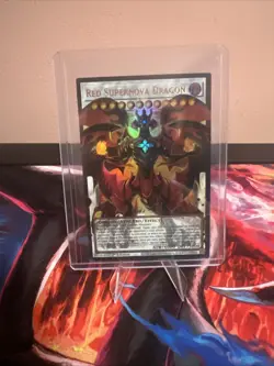 YUGIOH BLGG-EN139 Red Supernova Dragon Extended Art Ultra Rare 1st Edition NM - Image 1