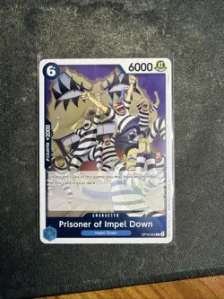 Prisoner of Impel Down OP16-042 R The Time of Battle Foil English One Piece - Image 1