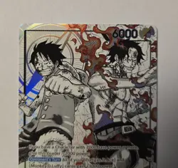 ST30-001 Luffy & Ace leader Alt Art (Parallel) One Piece Card Game ENGLISH Deck - Image 2