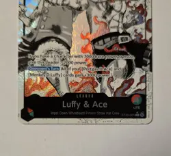 ST30-001 Luffy & Ace leader Alt Art (Parallel) One Piece Card Game ENGLISH Deck - Image 3