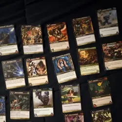 World of Warcraft TCG Upper Deck 49-Card Lot Menace Gladiator Brown Grimace - Image 3