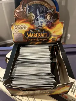 300+ cards World of Warcraft Trading Card Game Lot - Image 1