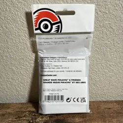 Pokemon Center Great Wave Pikachu and Friends Card Sleeves Sealed Pack (65ct) - Image 2