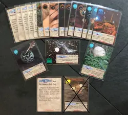 Spellfire - Powers Chase - Near Complete Set of 19/20 - missing #5 - Card Game - Image 1