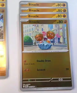 Pokemon Card Binacle 042/088 ×4 & Barbaracle 043/088 ×4 Playset Perfect Order - Image 3