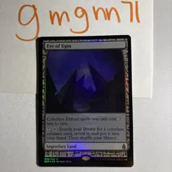 MTG Foil Eye Of Ugin Zendikar Expeditions 3 of 3 - Image 1