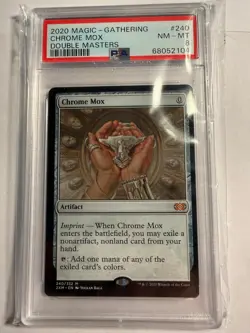 Chrome Mox- Magic The Gathering MTG PSA 8 - Double Masters (near-mint) - Image 1