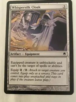 Whispersilk Cloak Darksteel Regular - Image 1