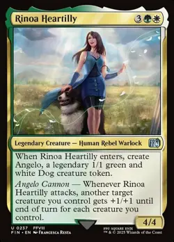 x4 Rinoa Heartilly - Foil U MTG Final Fantasy M/NM, English - Image 1