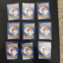 Pokemon TCG Full Art Holo Rare Lot of 9 Cards- NM - Image 2